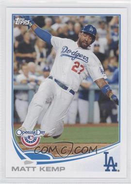 2013 Topps Opening Day - [Base] #100 - Matt Kemp