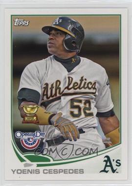 2013 Topps Opening Day - [Base] #137.1 - Yoenis Cespedes