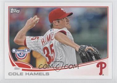 2013 Topps Opening Day - [Base] #206 - Cole Hamels