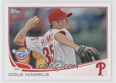 2013 Topps Opening Day - [Base] #206 - Cole Hamels