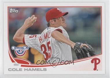 2013 Topps Opening Day - [Base] #206 - Cole Hamels