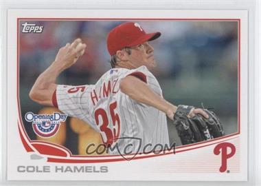 2013 Topps Opening Day - [Base] #206 - Cole Hamels