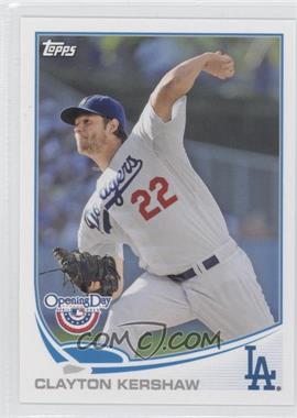 2013 Topps Opening Day - [Base] #45 - Clayton Kershaw