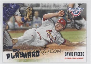 2013 Topps Opening Day - Play Hard #PH-21 - David Freese