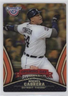 2013 Topps Opening Day - Stars #ODS-3 - Miguel Cabrera