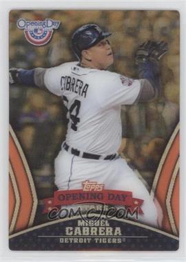 2013 Topps Opening Day - Stars #ODS-3 - Miguel Cabrera