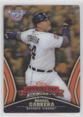 2013 Topps Opening Day - Stars #ODS-3 - Miguel Cabrera