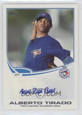 2013 Topps Pro Debut - Autographs #PDA-AT - Alberto Tirado