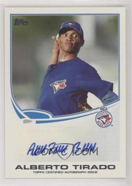 2013 Topps Pro Debut - Autographs #PDA-AT - Alberto Tirado