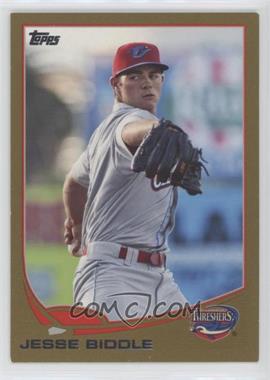 2013 Topps Pro Debut - [Base] - Gold #89 - Jesse Biddle /50