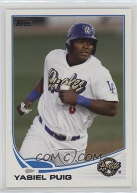 2013 Topps Pro Debut - [Base] #35.1 - Yasiel Puig (Running)