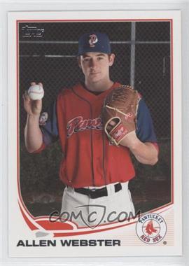 2013 Topps Pro Debut - [Base] #38 - Allen Webster