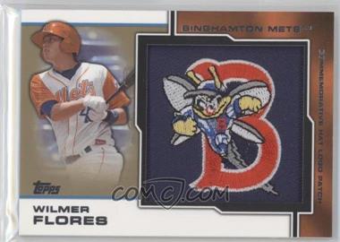 2013 Topps Pro Debut - Hat Logo Patch - Gold #MP-WF - Wilmer Flores /5