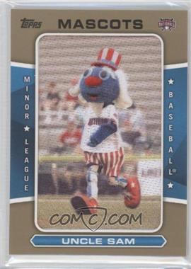 2013 Topps Pro Debut - Mascot Patch - Gold #MAS-US - Uncle Sam /50