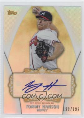 2013 Topps Replacement Autographs - [Base] - Gold #_TOHA - Tommy Hanson /199