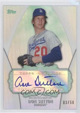 2013 Topps Replacement Autographs - [Base] - Green #_DOSU - Don Sutton /50