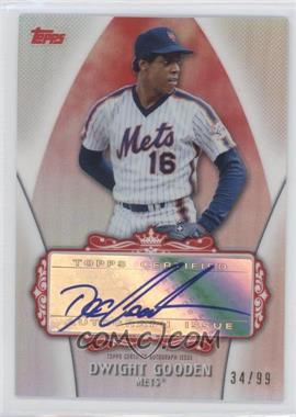 2013 Topps Replacement Autographs - [Base] - Red #_DWGO - Dwight Gooden /99