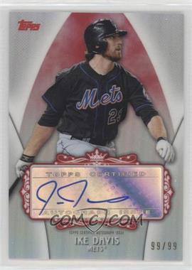 2013 Topps Replacement Autographs - [Base] - Red #_IKDA - Ike Davis /99