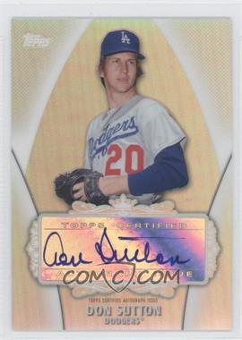 2013 Topps Replacement Autographs - [Base] #_DOSU - Don Sutton