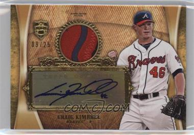 2013 Topps Supreme - Autographed Patch Relics #APR-CK - Craig Kimbrel /25