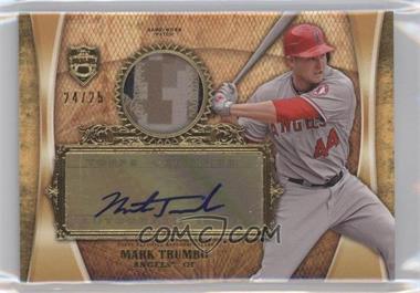 2013 Topps Supreme - Autographed Patch Relics #APR-MT - Mark Trumbo /25