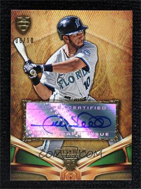 2013 Topps Supreme - Retired and Active Autographs - Green #SA-GS - Gary Sheffield /10