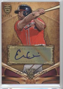 2013 Topps Supreme - Retired and Active Autographs - Purple #SA-EGA - Evan Gattis /25