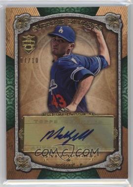 2013 Topps Supreme - Supreme Stylings Autographs - Green #SS-MMI - Matt Magill /10