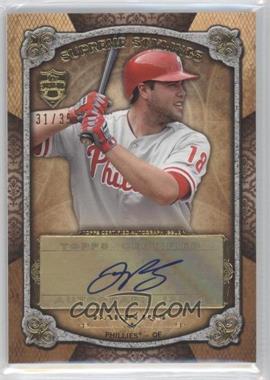 2013 Topps Supreme - Supreme Stylings Autographs - Sepia #SS-DR - Darin Ruf /35