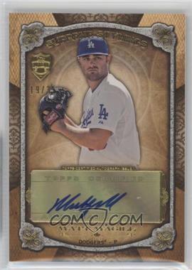 2013 Topps Supreme - Supreme Stylings Autographs - Sepia #SS-MAM - Matt Magill /35