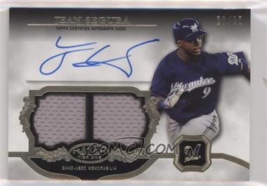 2013 Topps Tier One - Autographed Relics - Dual #TOADR-JS - Jean Segura /25