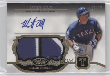 2013 Topps Tier One - Autographed Relics - Dual #TOADR-MO - Mike Olt /25