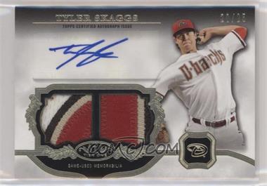 2013 Topps Tier One - Autographed Relics - Dual #TOADR-TS - Tyler Skaggs /25
