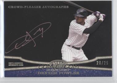 2013 Topps Tier One - Crowd-Pleaser Autographs - Copper Rose Ink #CPA-DF1 - Dexter Fowler /25