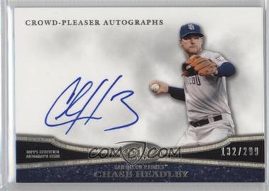 2013 Topps Tier One - Crowd-Pleaser Autographs #CPA-CH1 - Chase Headley /299