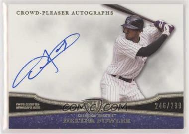 2013 Topps Tier One - Crowd-Pleaser Autographs #CPA-DF1 - Dexter Fowler /299