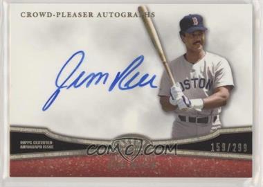 2013 Topps Tier One - Crowd-Pleaser Autographs #CPA-JR2 - Jim Rice /299