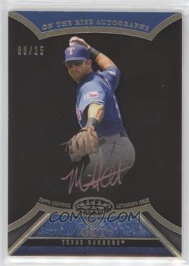2013 Topps Tier One - On the Rise Autograph - Copper Rose Ink #ORA-MO1 - Mike Olt /25