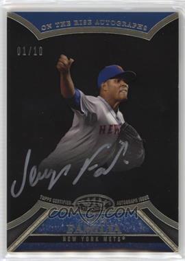 2013 Topps Tier One - On the Rise Autograph - Silver Ink #ORA-JF2 - Jeurys Familia /10