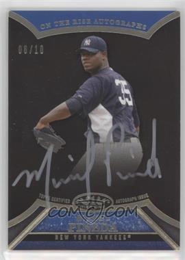2013 Topps Tier One - On the Rise Autograph - Silver Ink #ORA-MP - Michael Pineda /10