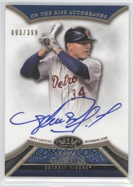2013 Topps Tier One - On the Rise Autograph #ORA-AGR1 - Avisail Garcia /399