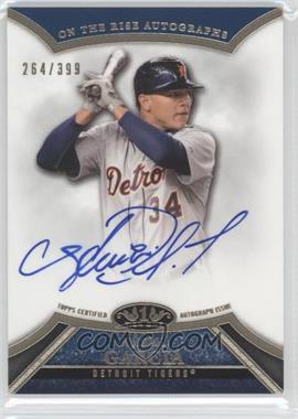 2013 Topps Tier One - On the Rise Autograph #ORA-AGR1 - Avisail Garcia /399