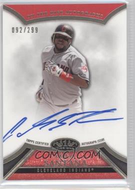 2013 Topps Tier One - On the Rise Autograph #ORA-CST - Carlos Santana /299