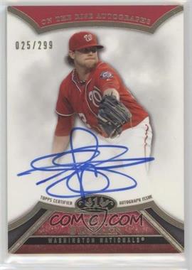 2013 Topps Tier One - On the Rise Autograph #ORA-DS - Drew Storen /299