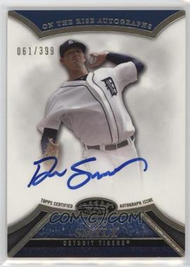 2013 Topps Tier One - On the Rise Autograph #ORA-DS2 - Drew Smyly /399