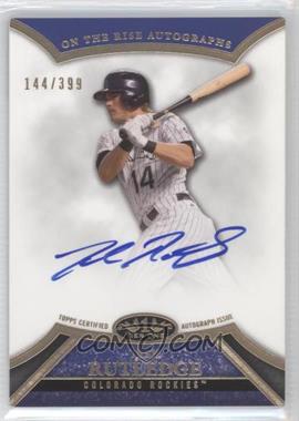 2013 Topps Tier One - On the Rise Autograph #ORA-JRT - Josh Rutledge /399