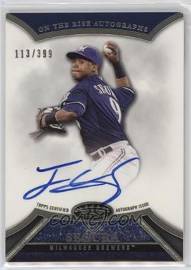 2013 Topps Tier One - On the Rise Autograph #ORA-JS1 - Jean Segura /399