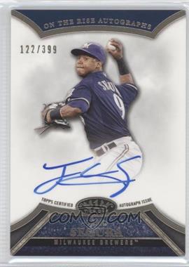 2013 Topps Tier One - On the Rise Autograph #ORA-JS1 - Jean Segura /399