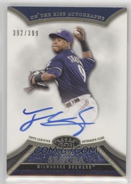 2013 Topps Tier One - On the Rise Autograph #ORA-JS1 - Jean Segura /399