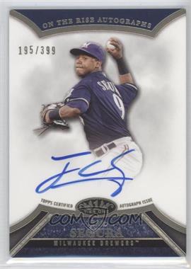 2013 Topps Tier One - On the Rise Autograph #ORA-JS1 - Jean Segura /399